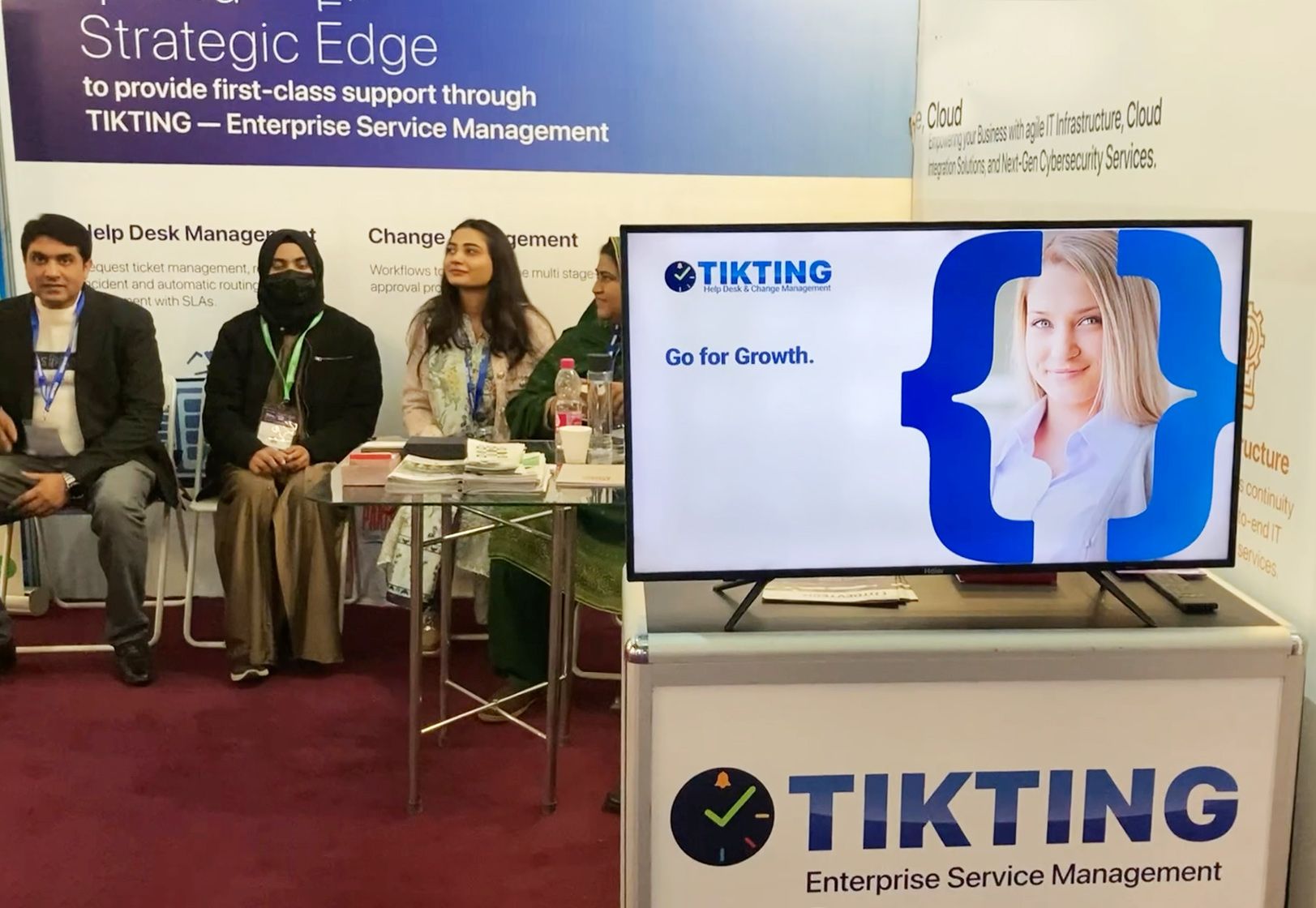 Showcases TIKTING at ITCN Asia 2026 in Lahore